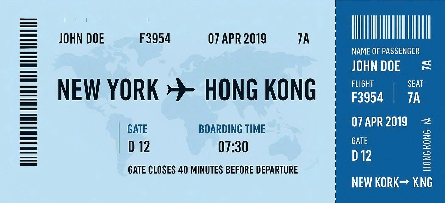 Sample Ticket