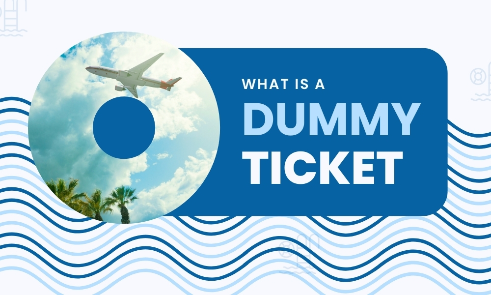 How to get dummy air ticket for free