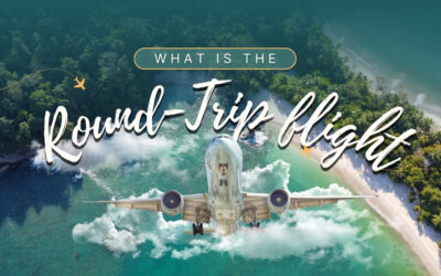What is a round-trip flight? Distinguish one-way vs. round-trip flights