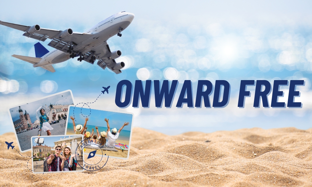 What is a round-trip flight?