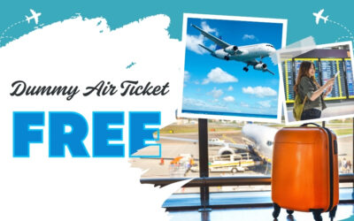 How to Get a Dummy Air Ticket for Free