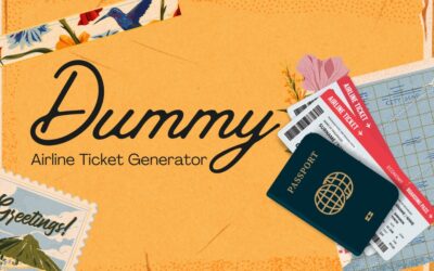 Dummy Airline Ticket Generator: Free & Instant with Onward Free