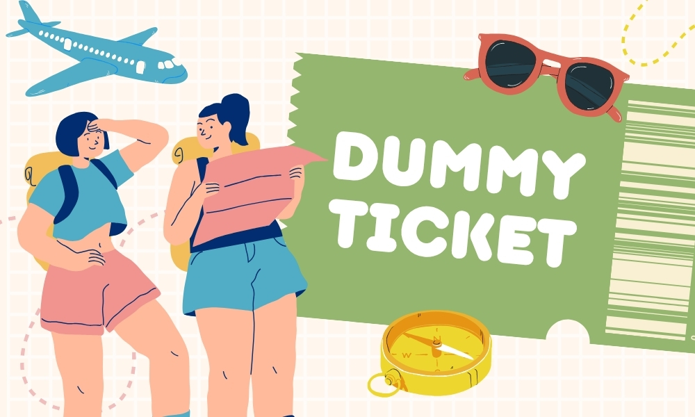 How to Get a Dummy Flight Ticket Free