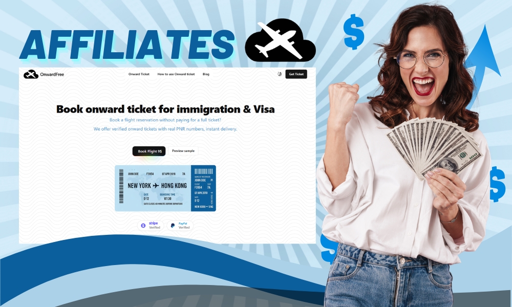 Top 7 Best Onward Ticket Affiliate Programs