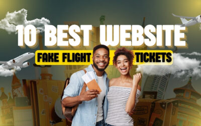 10 Best fake flight ticket booking services for global travel