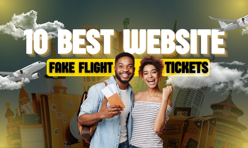 Best fake flight ticket booking services