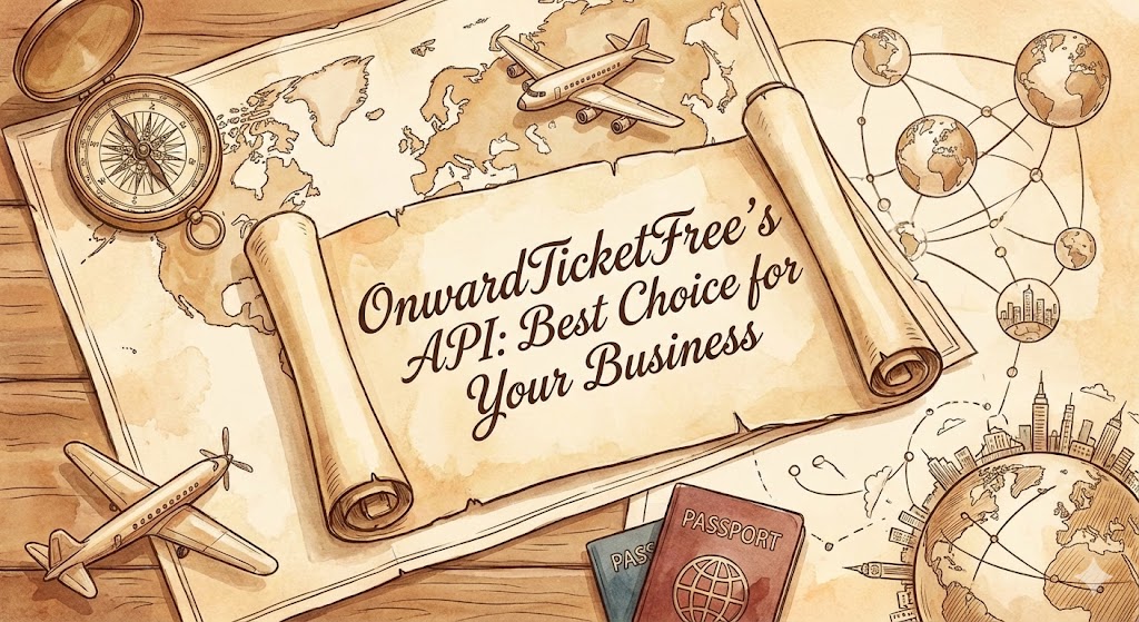Onward Ticket API: The Smart Solution for Travel & Visa Platforms