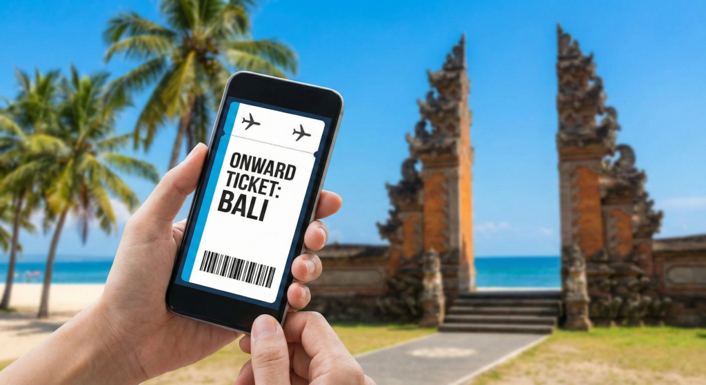 Is an Onward Ticket Bali required for immigration