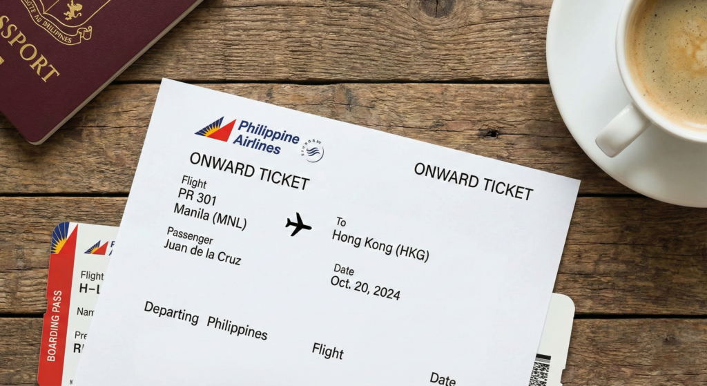 Do I Need an Onward Ticket Philippines to Immigrate?