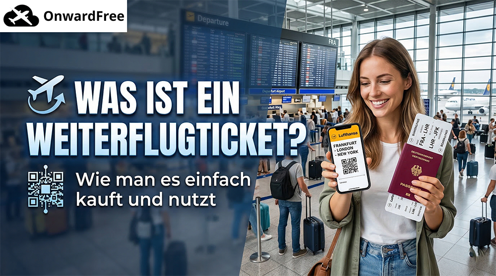 Was ist ein Weiterflugticket? Wie man es einfach kauft und nutzt
